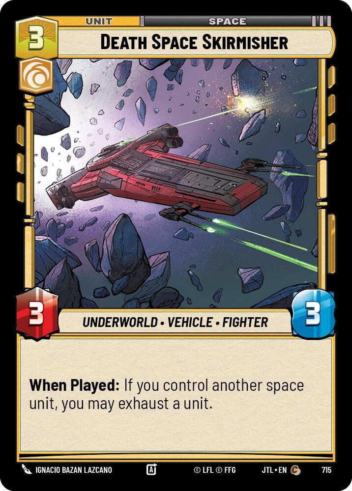 Image for Death Space Skirmisher (Foil) (715) [JTL]