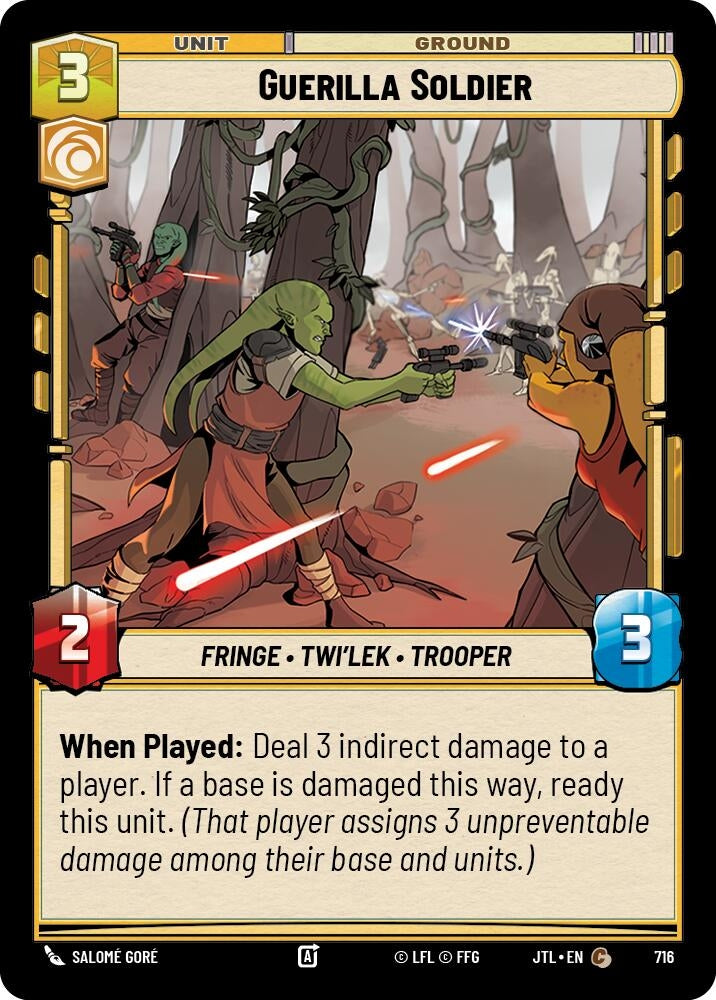 Image for Guerilla Soldier (Foil) (716) [JTL]