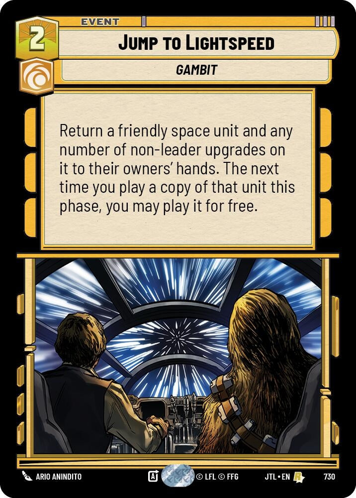 Image for Jump to Lightspeed (Foil) (730) [JTL]