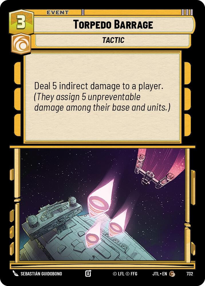 Image for Torpedo Barrage (Foil) (732) [JTL]