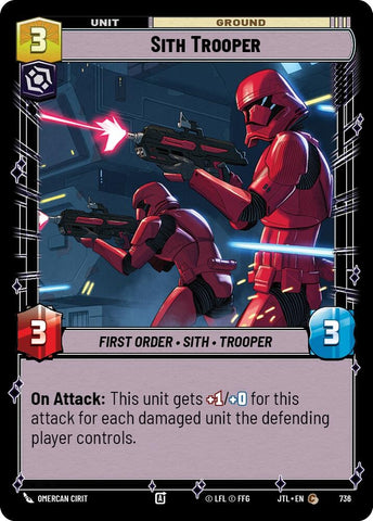 Image for Sith Trooper (Foil) (736) [JTL]
