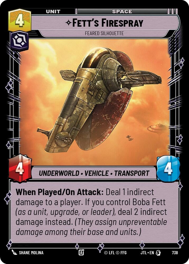 Image for Fett's Firespray (738) [JTL]