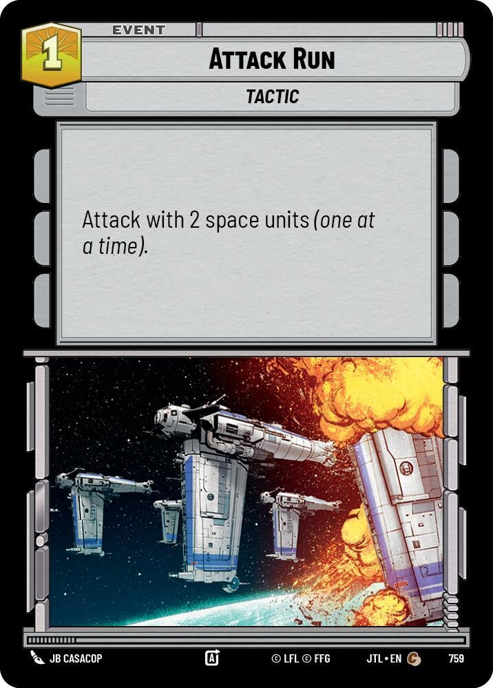 Image for Attack Run (Foil) (759) [JTL]