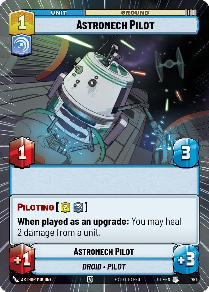 Image for Astromech Pilot (Hyperspace Foil) (791) [JTL]