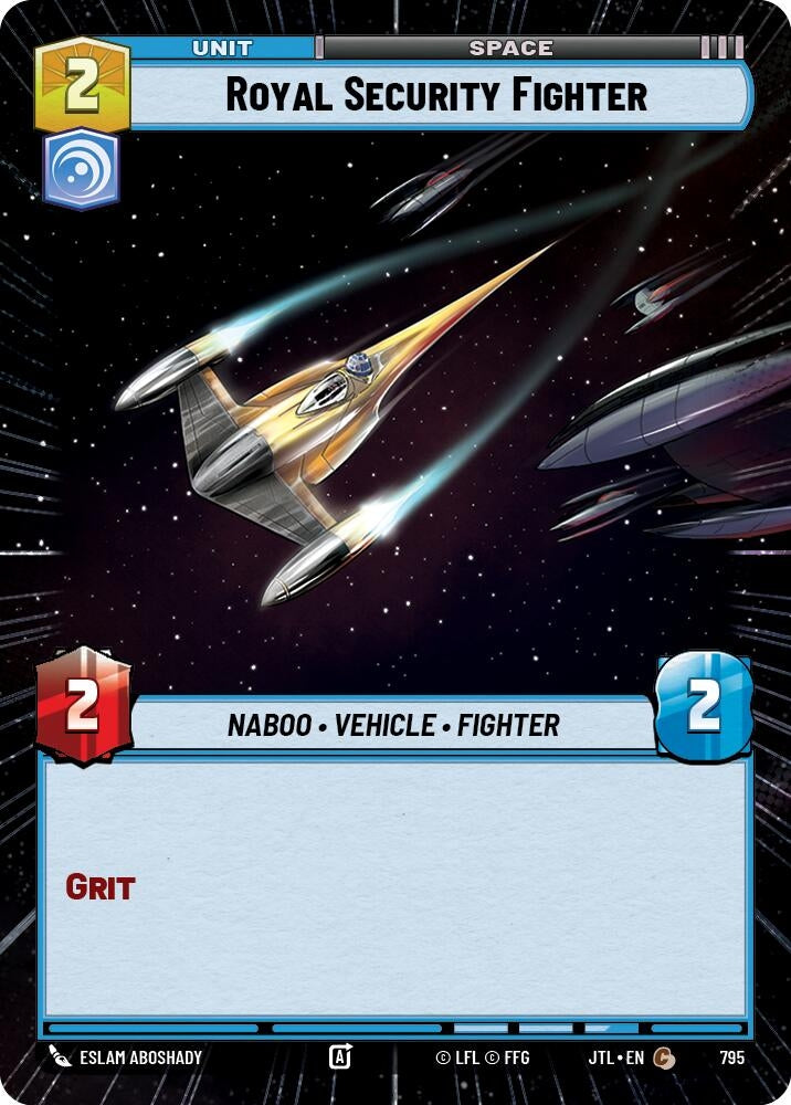 Image for Royal Security Fighter (Hyperspace Foil) (795) [JTL]