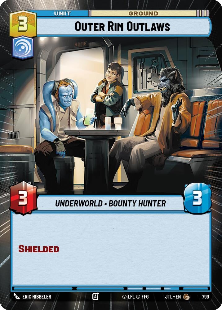 Image for Outer Rim Outlaws (Hyperspace Foil) (799) [JTL]