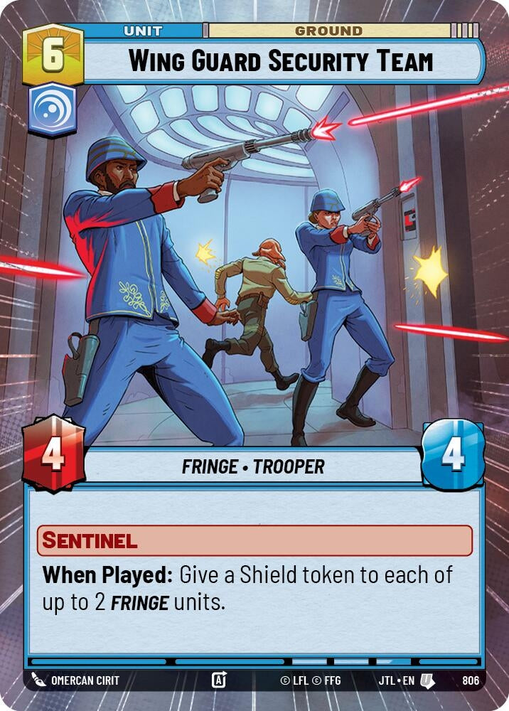 Image for Wing Guard Security Team (Hyperspace Foil) (806) [JTL]
