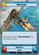 Image for Grim Valor (Hyperspace Foil) (807) [JTL]