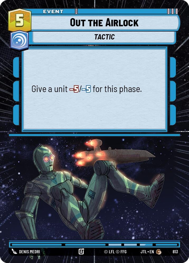 Image for Out the Airlock (Hyperspace Foil) (813) [JTL]