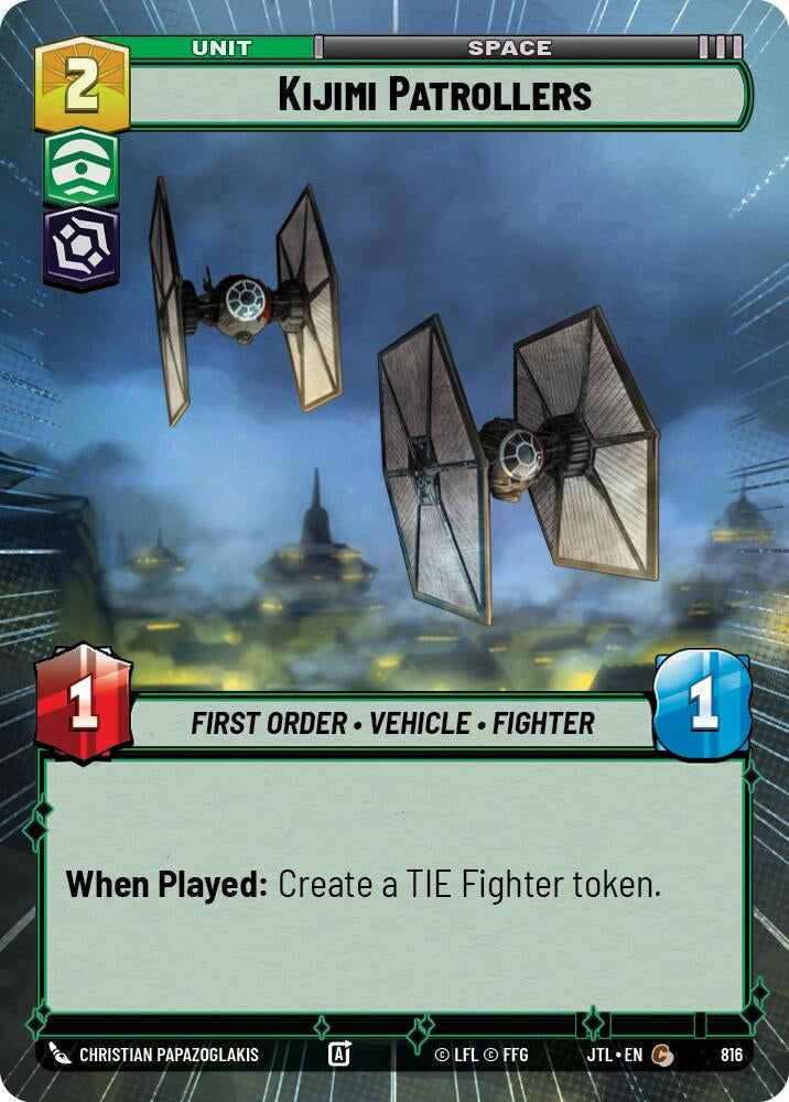 Image for Kijimi Patrollers (Hyperspace Foil) (816) [JTL]