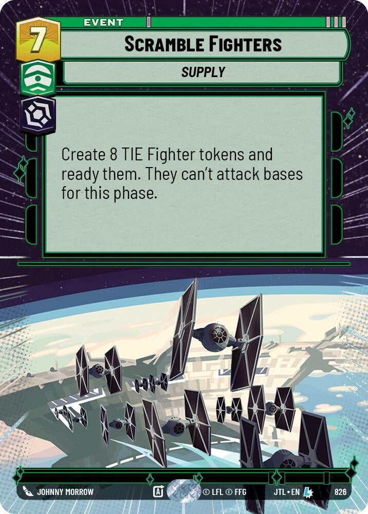Image for Scramble Fighters (Hyperspace Foil) (826) [JTL]