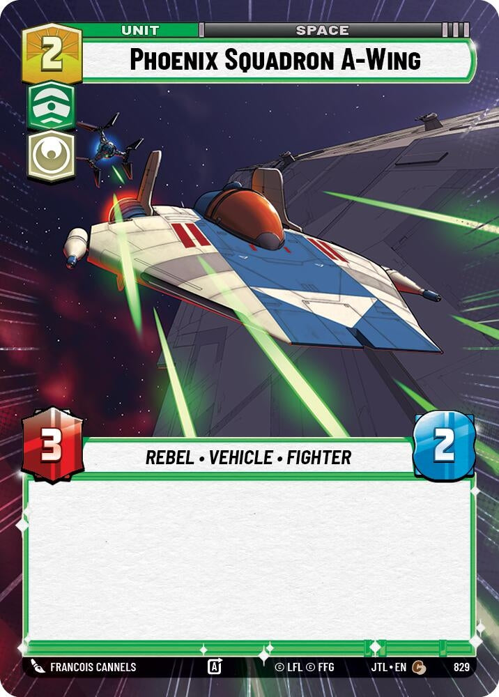 Image for Phoenix Squadron A-Wing (Hyperspace Foil) (829) [JTL]