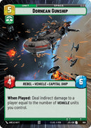 Image for Dornean Gunship (Hyperspace Foil) (850) [JTL]