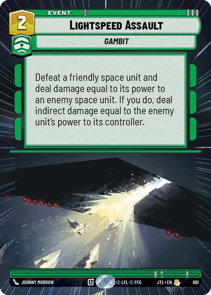 Image for Lightspeed Assault (Hyperspace Foil) (861) [JTL]