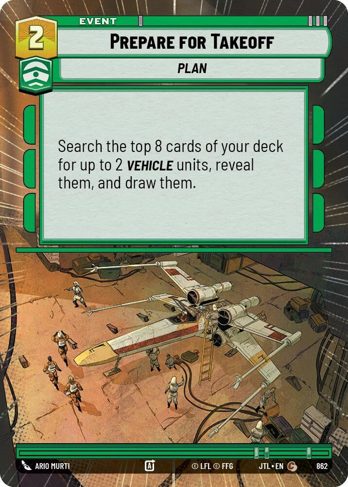 Image for Prepare for Takeoff (Hyperspace Foil) (862) [JTL]