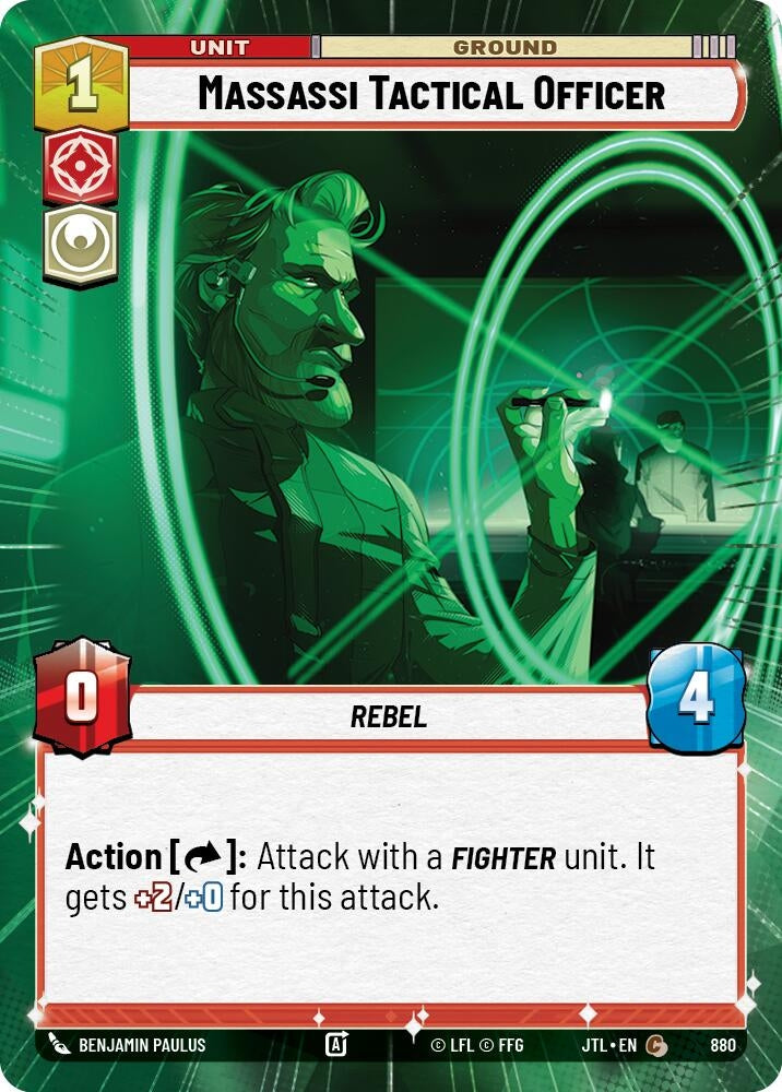 Image for Massassi Tactical Officer (Hyperspace Foil) (880) [JTL]