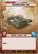 Image for Occupier Siege Tank (Hyperspace Foil) (901) [JTL]