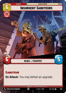 Image for Insurgent Saboteurs (Hyperspace Foil) (902) [JTL]