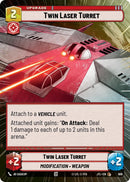 Image for Twin Laser Turret (Hyperspace Foil) (906) [JTL]