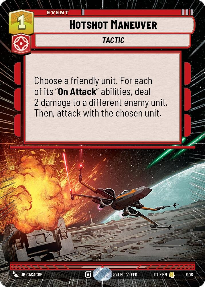 Image for Hotshot Maneuver (Hyperspace Foil) (908) [JTL]