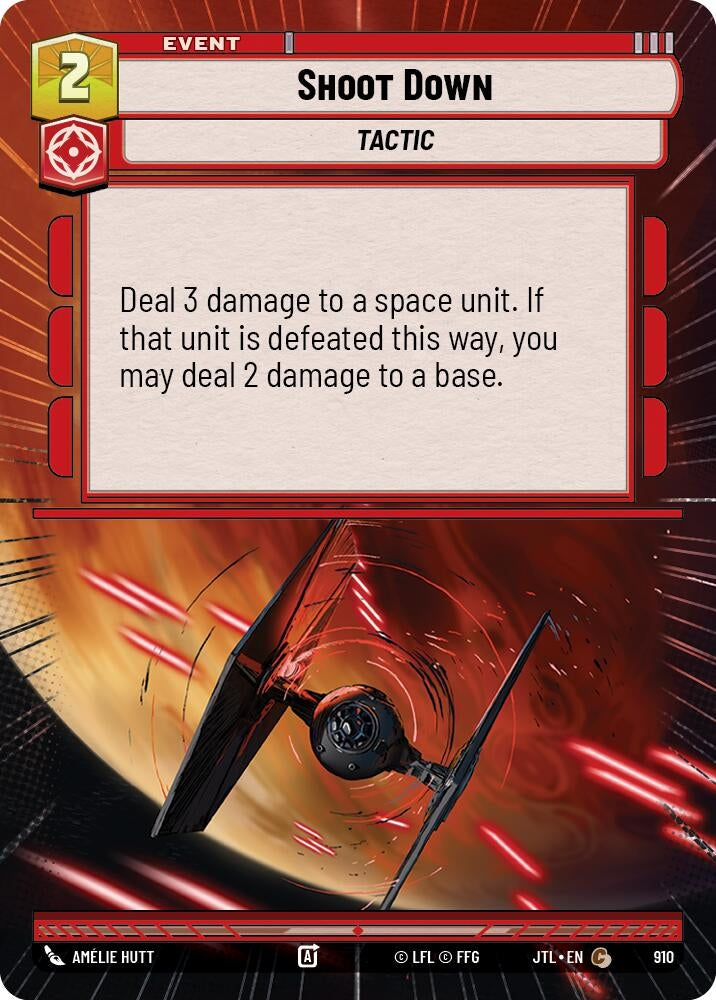Image for Shoot Down (Hyperspace Foil) (910) [JTL]