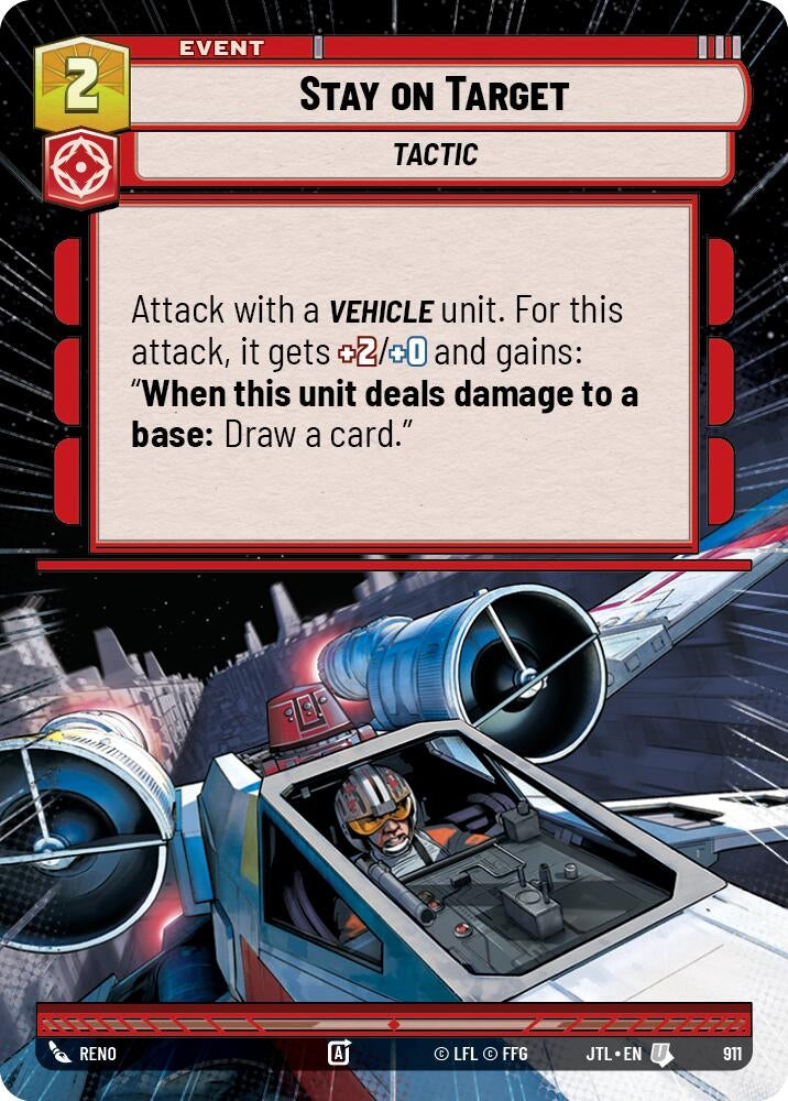 Image for Stay on Target (Hyperspace Foil) (911) [JTL]