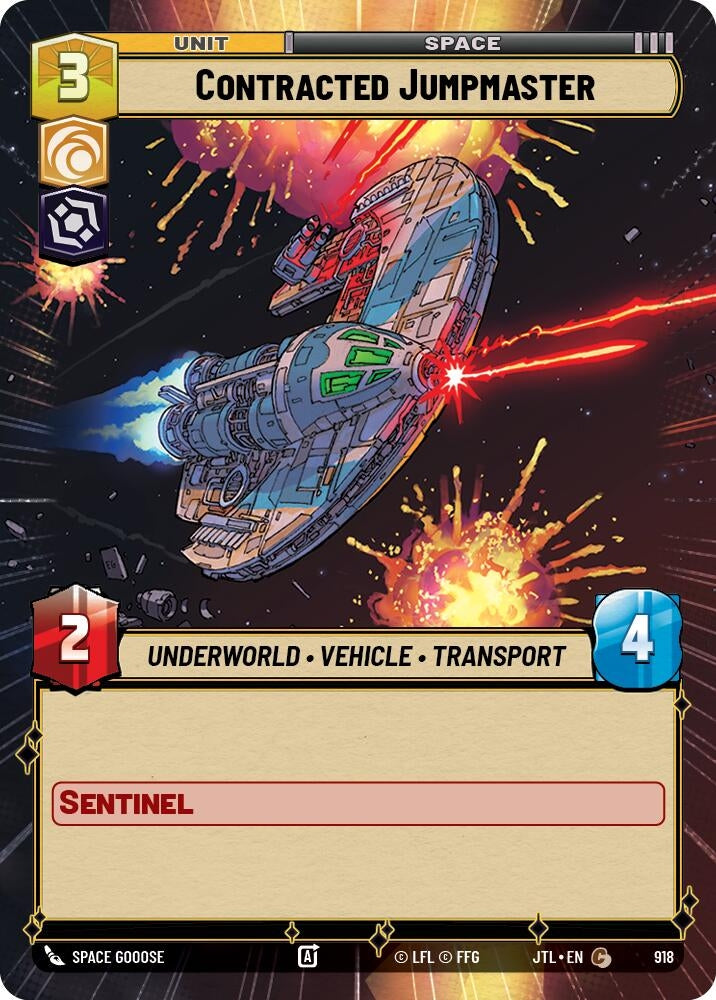 Image for Contracted Jumpmaster (Hyperspace Foil) (918) [JTL]