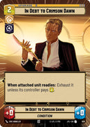 Image for In Debt to Crimson Dawn (Hyperspace Foil) (926) [JTL]