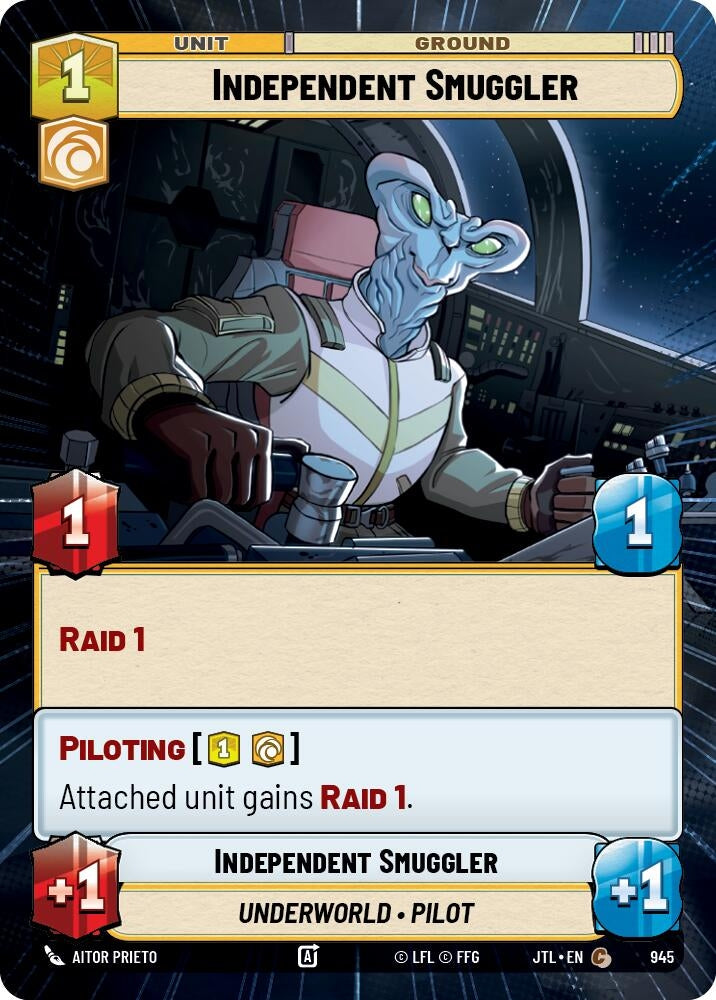 Image for Independent Smuggler (Hyperspace Foil) (945) [JTL]