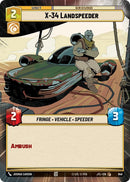 Image for X-34 Landspeeder (Hyperspace Foil) (948) [JTL]