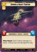 Image for Kimogila Heavy Fighter (Hyperspace Foil) (956) [JTL]