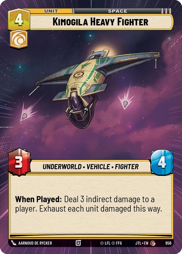 Image for Kimogila Heavy Fighter (Hyperspace Foil) (956) [JTL]