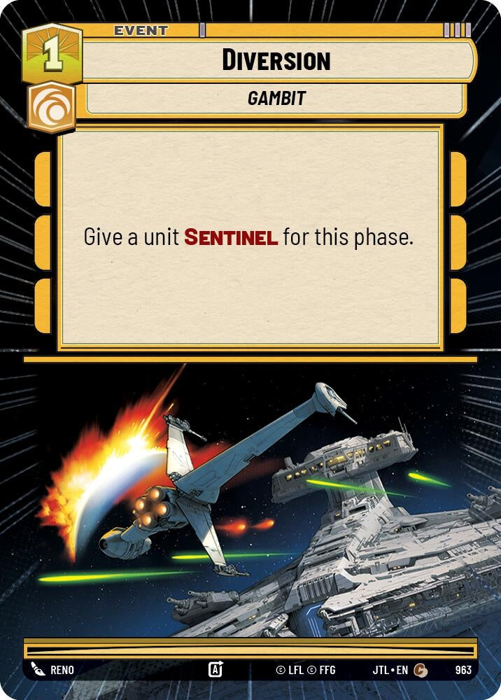 Image for Diversion (Hyperspace Foil) (963) [JTL]