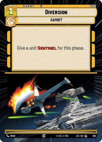 Image for Diversion (Hyperspace Foil) (963) [JTL]