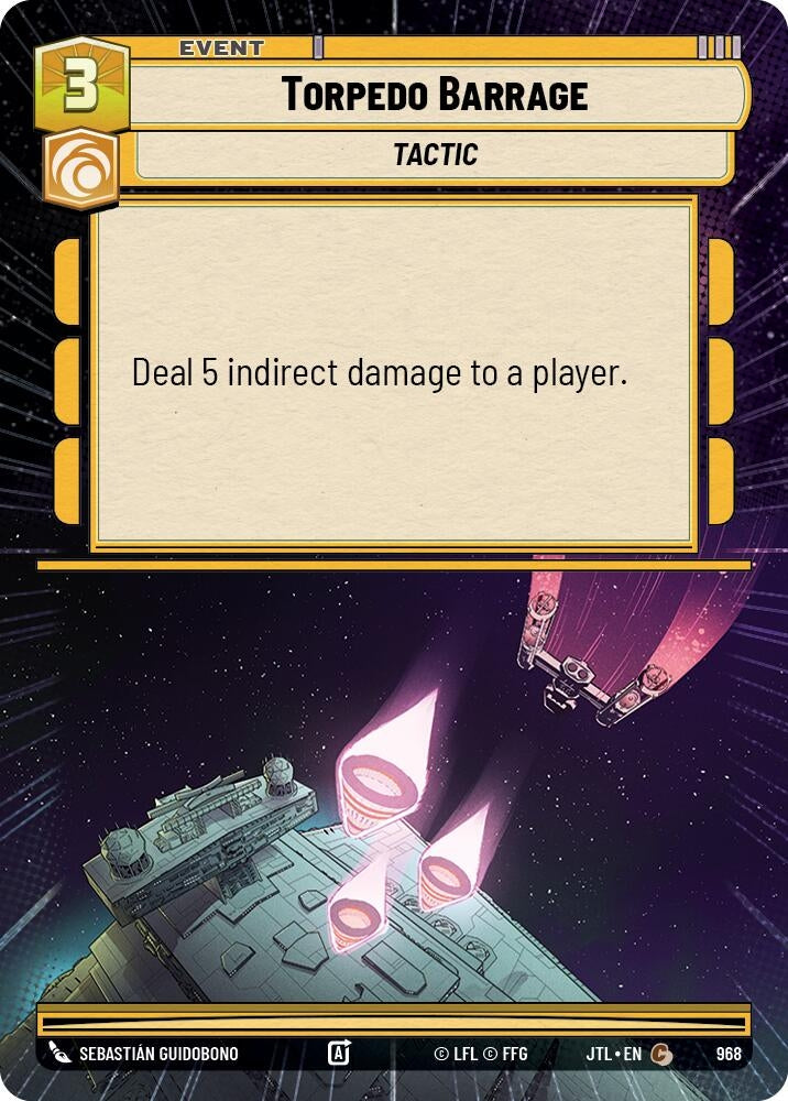 Image for Torpedo Barrage (Hyperspace Foil) (968) [JTL]