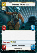 Image for Hopeful Volunteer (Hyperspace Foil) (980) [JTL]