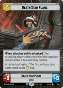 Image for Death Star Plans (Hyperspace Foil) (994) [JTL]