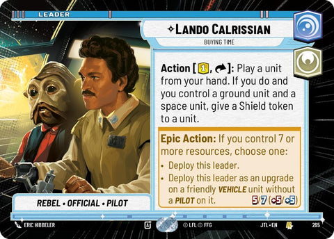 Image for Lando Calrissian (265) [JTL]