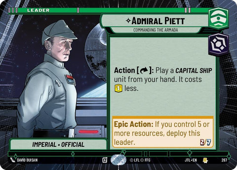 Image for Admiral Piett (267) [JTL]