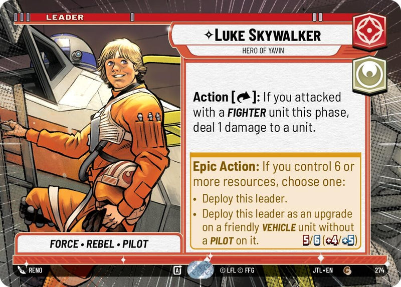 Image for Luke Skywalker (274) [JTL]