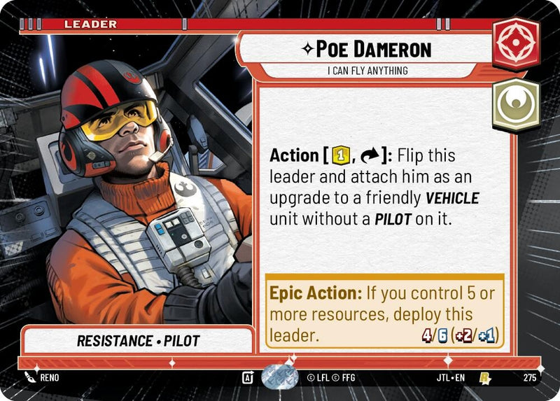 Image for Poe Dameron (275) [JTL]