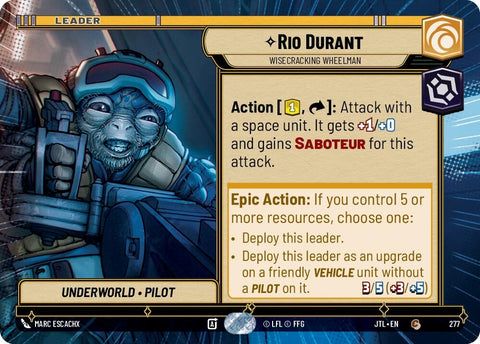 Image for Rio Durant (277) [JTL]