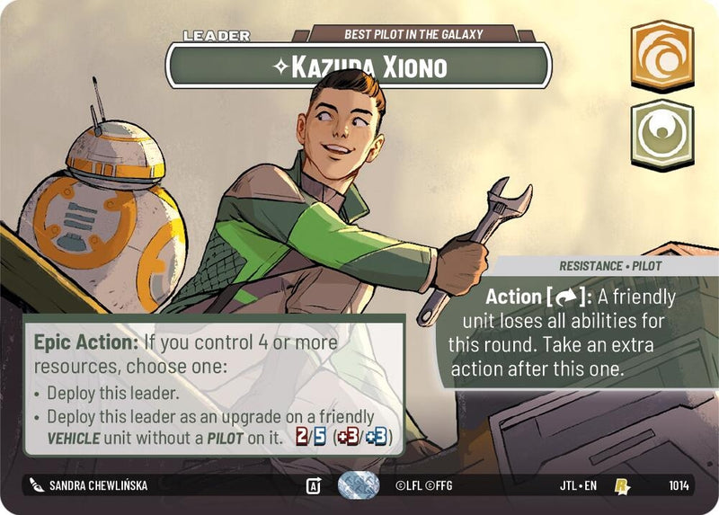 Image for Kazuda Xiono (1014) [JTL]