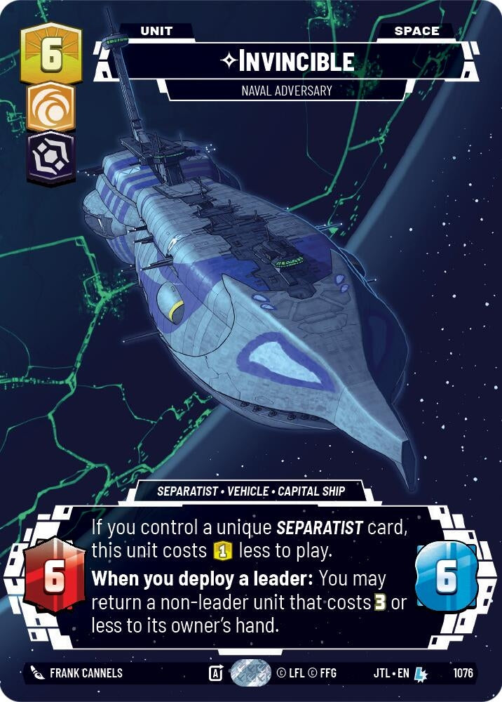 Image for Invincible (1076) [JTL]