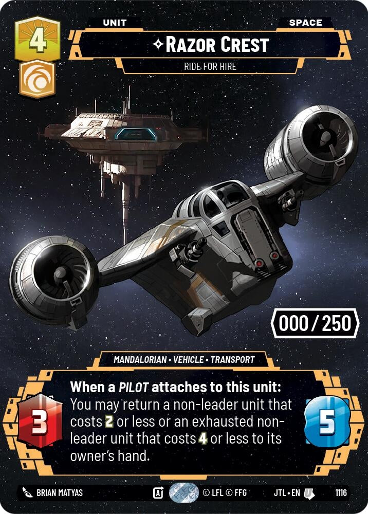 Image for Razor Crest (1116) [JTL]