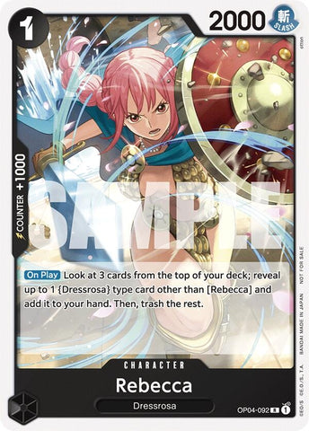 Image for Rebecca (Tournament Pack 2025 Vol. 2) (OP04-092)