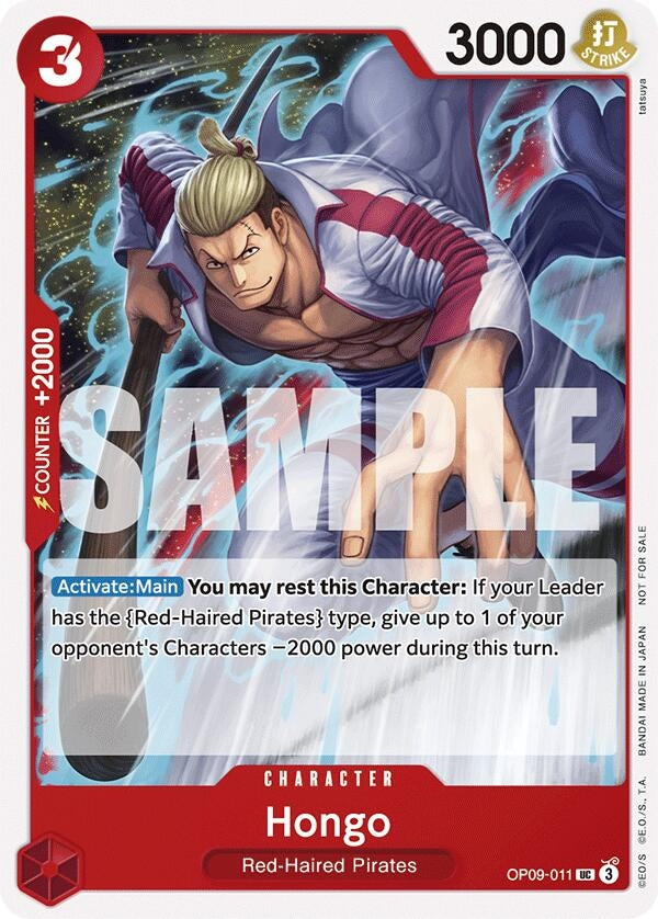Image for Hongo (Tournament Pack 2025 Vol. 2) (OP09-011)