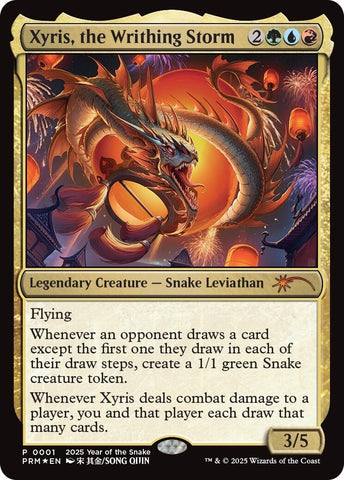 Image for Xyris, the Writhing Storm (Year of the Snake 2025) (1) [SSP]
