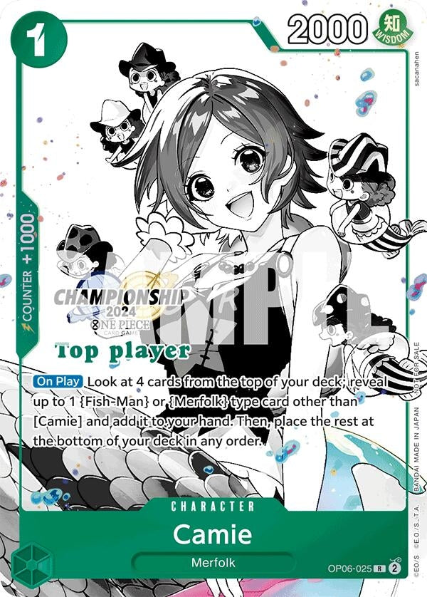 Image for Camie (Championship 2024 Top Player Pack Vol. 2) (OP06-025) [One Piece Promotion Cards]