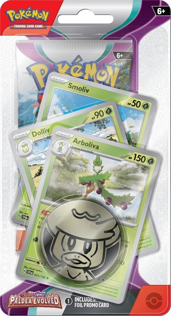 Image for Paldea Evolved Premium Checklane Blister [Arboliva] - Pokemon
